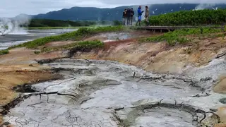 Курильское озеро, Долина гейзеров, вулканы Горелый и Авача — фото 5